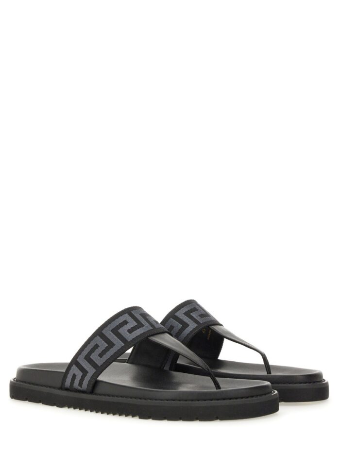 Versace SANDAL WITH LOGO
