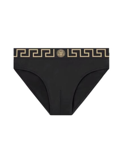 Versace SEA PANTIES WITH GREEK BORDER