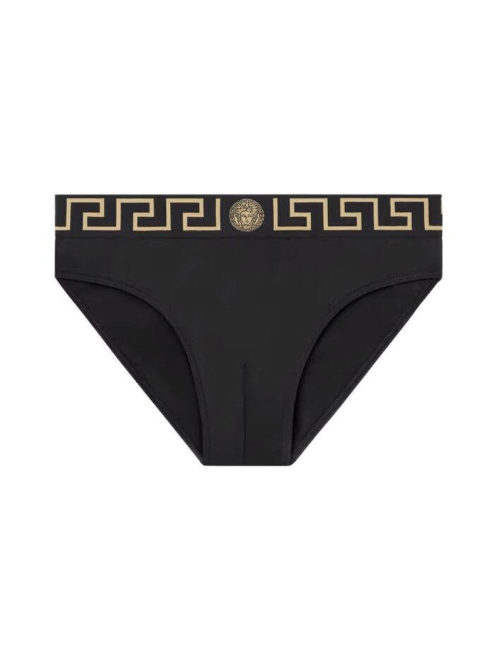 Versace SEA PANTIES WITH GREEK BORDER