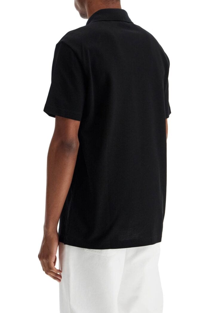 VERSACE Short-sleeved Polo Shirt With