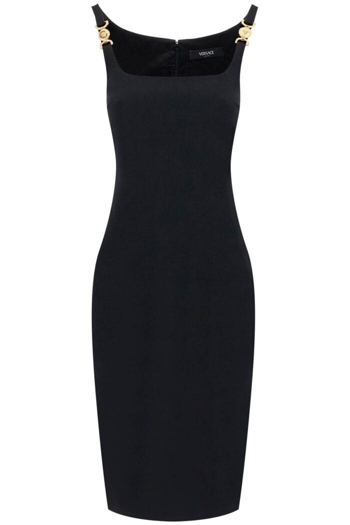 VERSACE Stretch Cady Sheath Dress