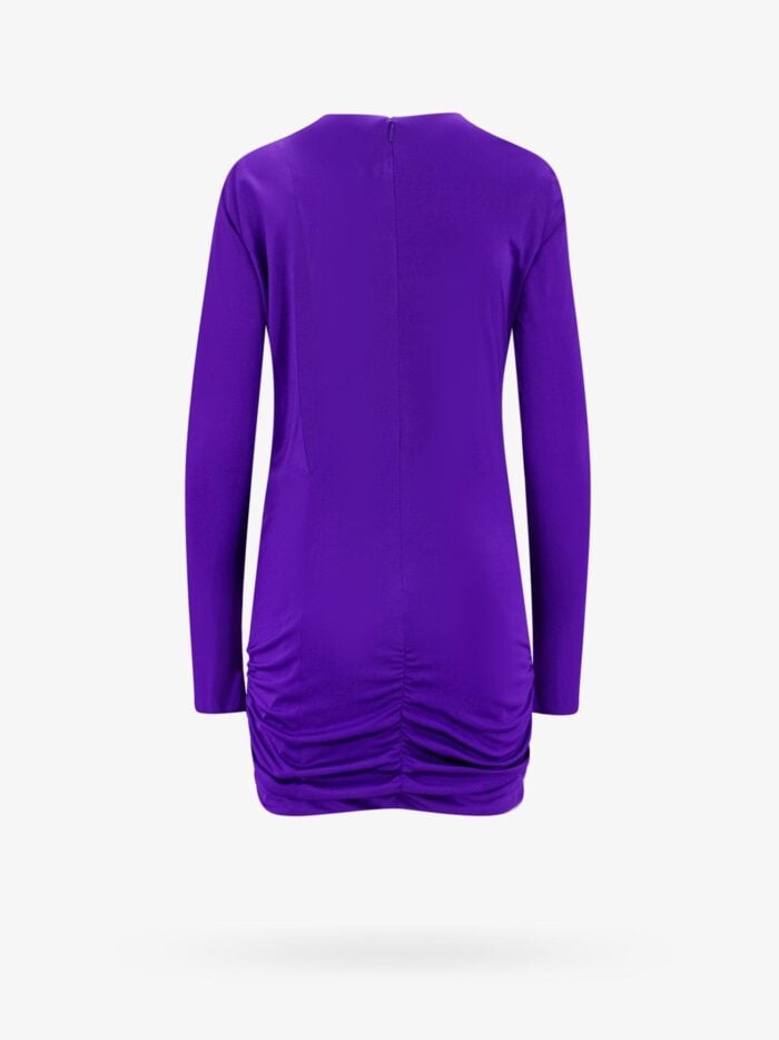 Versace Stretch Viscose Dress With Cut-out Details