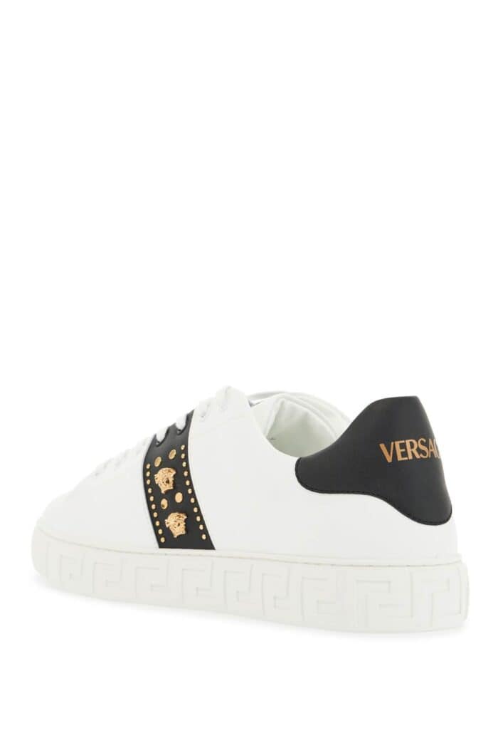 VERSACE "studded Greek Sneakers