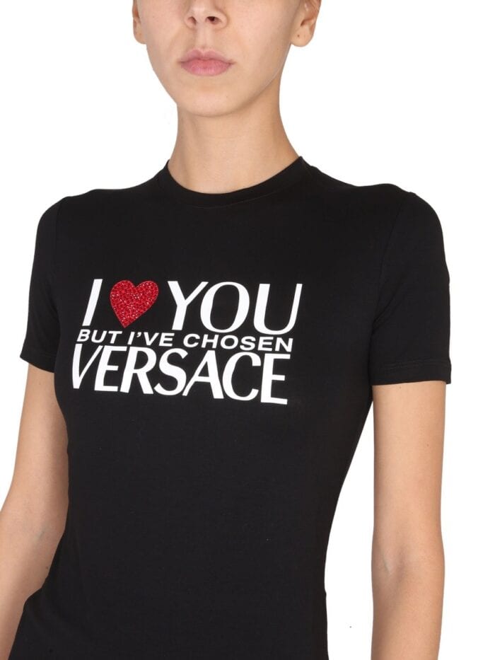 Versace T-SHIRT "I ? YOU BUT..."