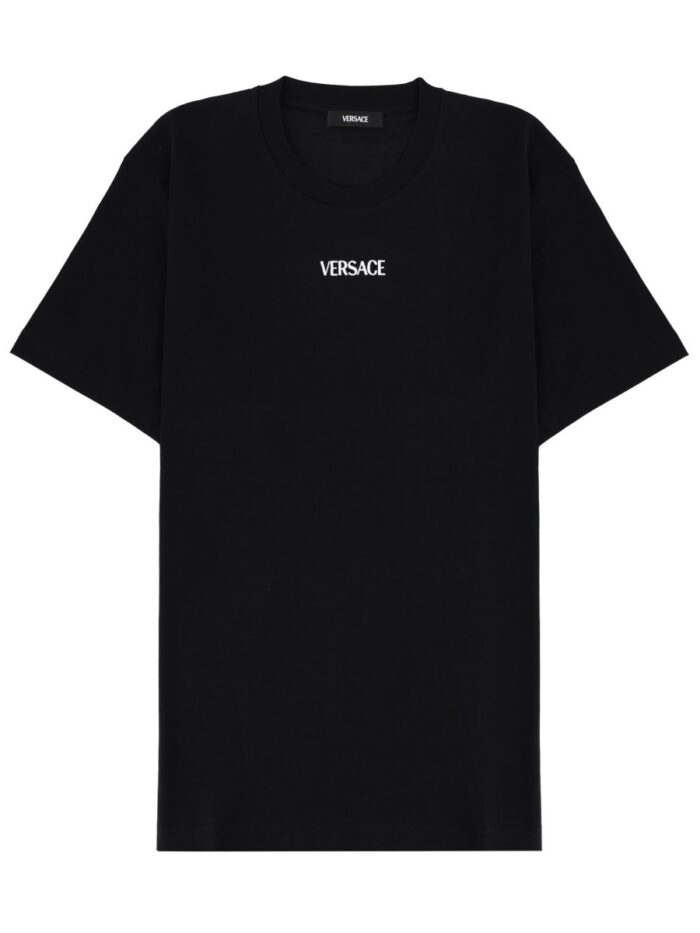 versace t shirt with logo Versace T-SHIRT WITH LOGO