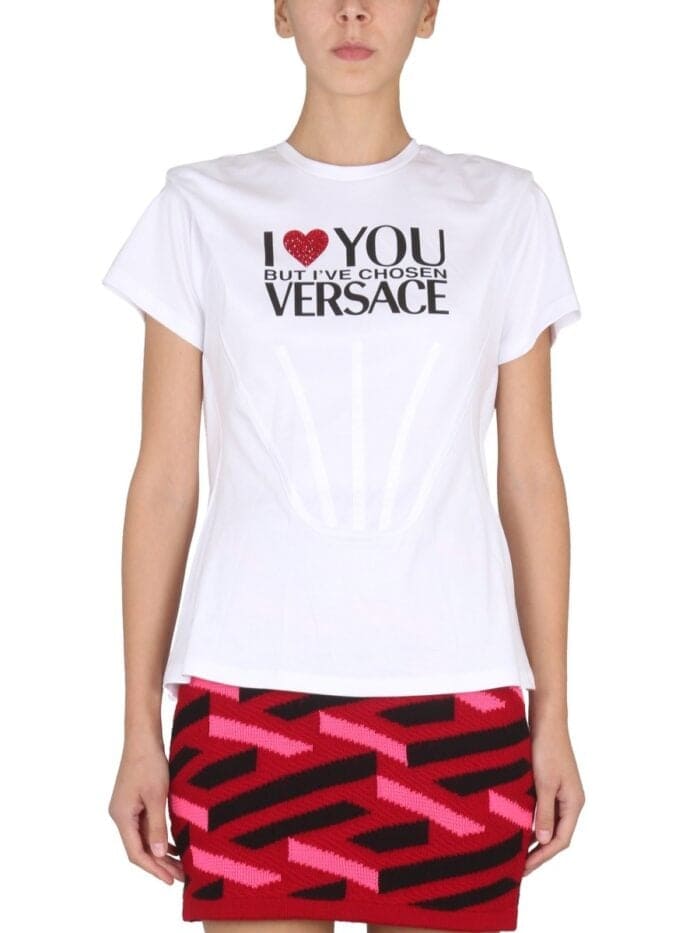 Versace T SHIRT WITH LOGO