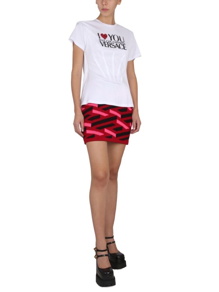 Versace T SHIRT WITH LOGO