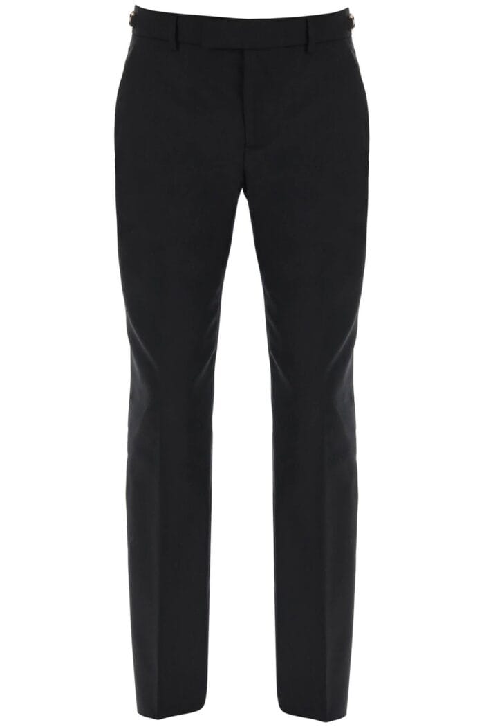 Versace Tailored Pants With Medusa Details