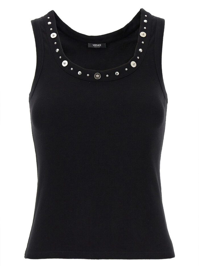Versace Tank top emboidery studs