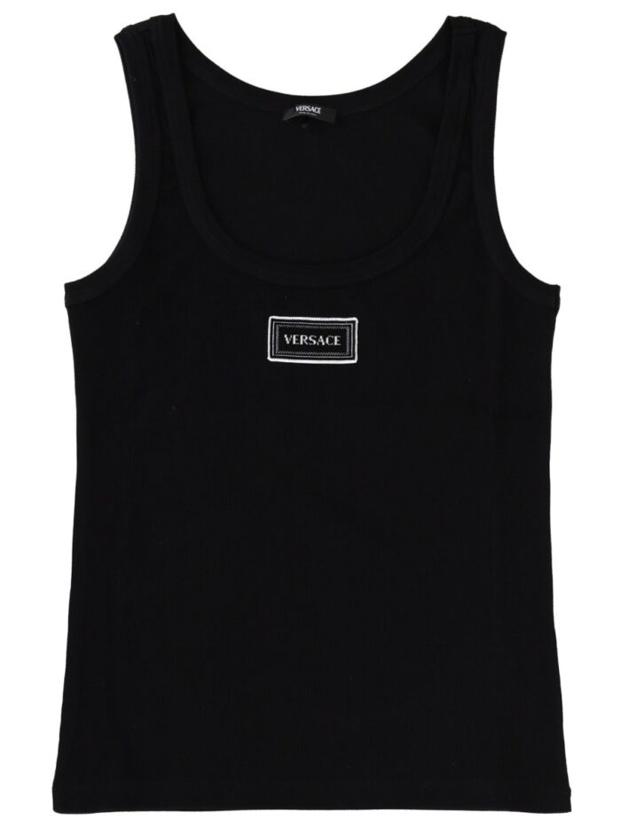 versace tank top with logo Versace TANK TOP WITH LOGO