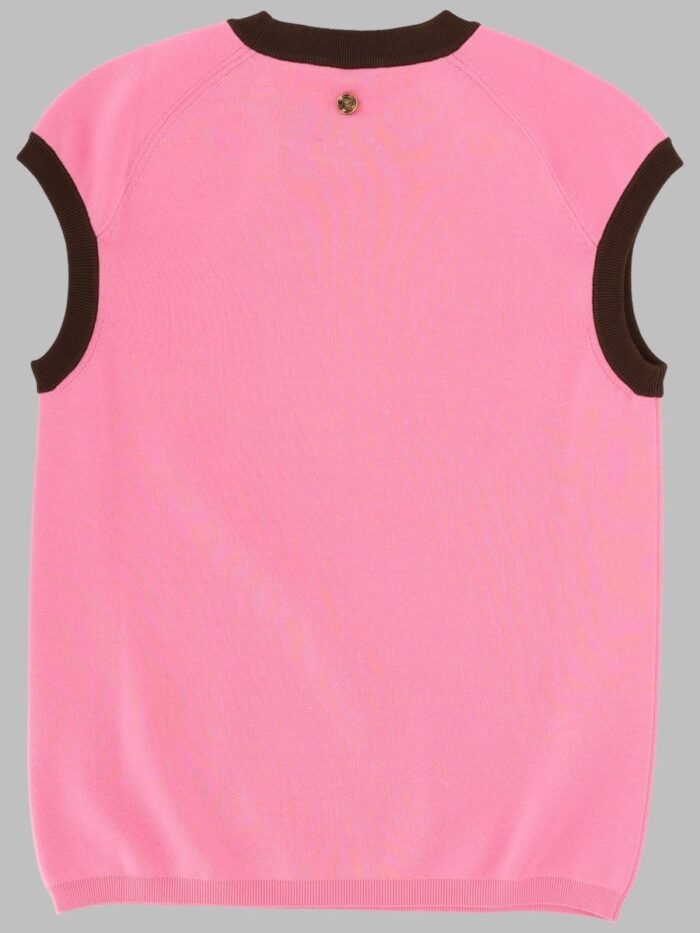 Versace TOP IN MAGLIA DI COTONE