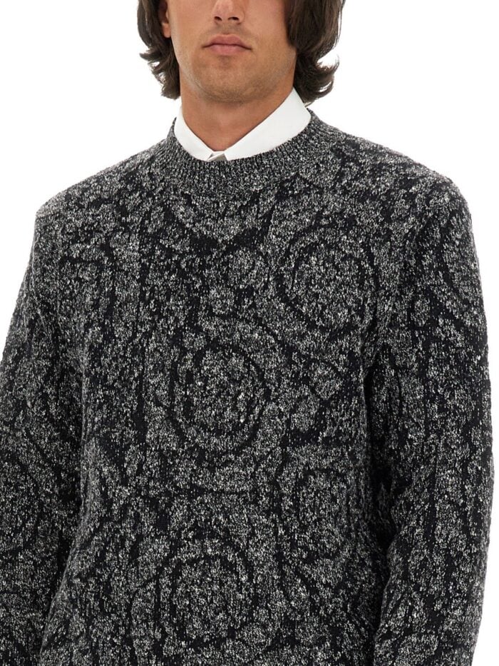 Versace TWEED EFFECT KNIT