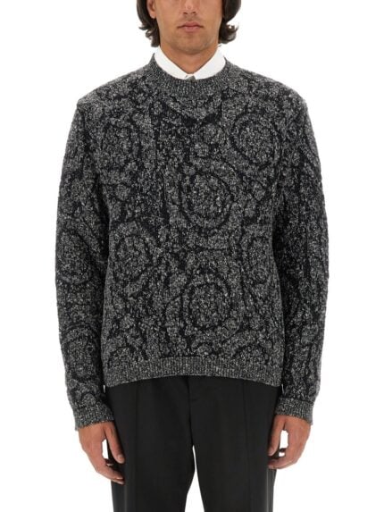 Versace TWEED EFFECT KNIT
