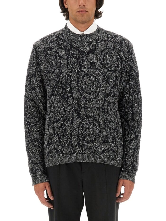 Versace TWEED EFFECT KNIT