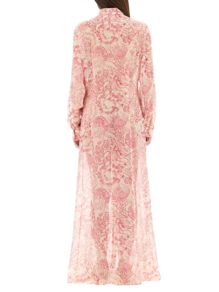 Versace "UNDERWATER BAROQUE" CHEMISE COVER-UP