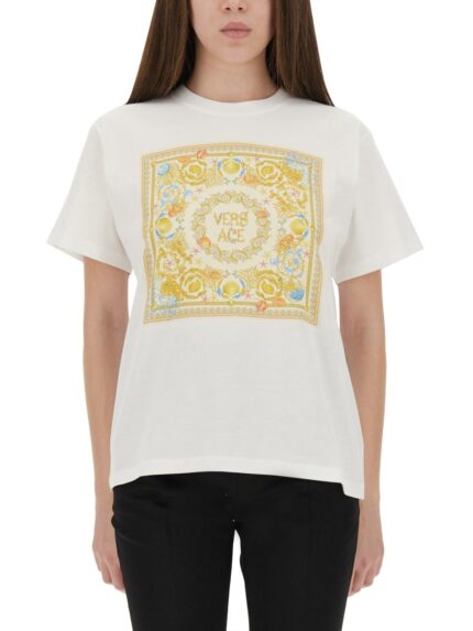 Versace "UNDERWATER BAROQUE" T-SHIRT