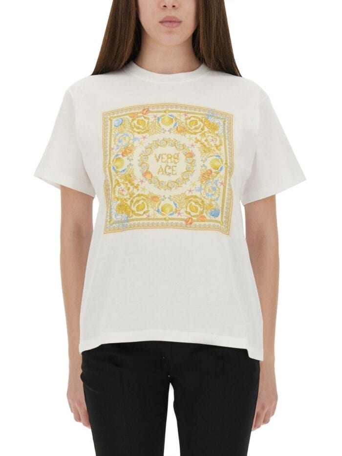 Versace "UNDERWATER BAROQUE" T-SHIRT