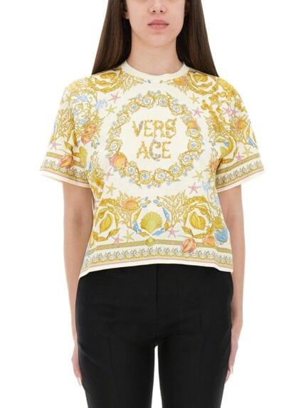 Versace "UNDERWATER BAROQUE" T-SHIRT