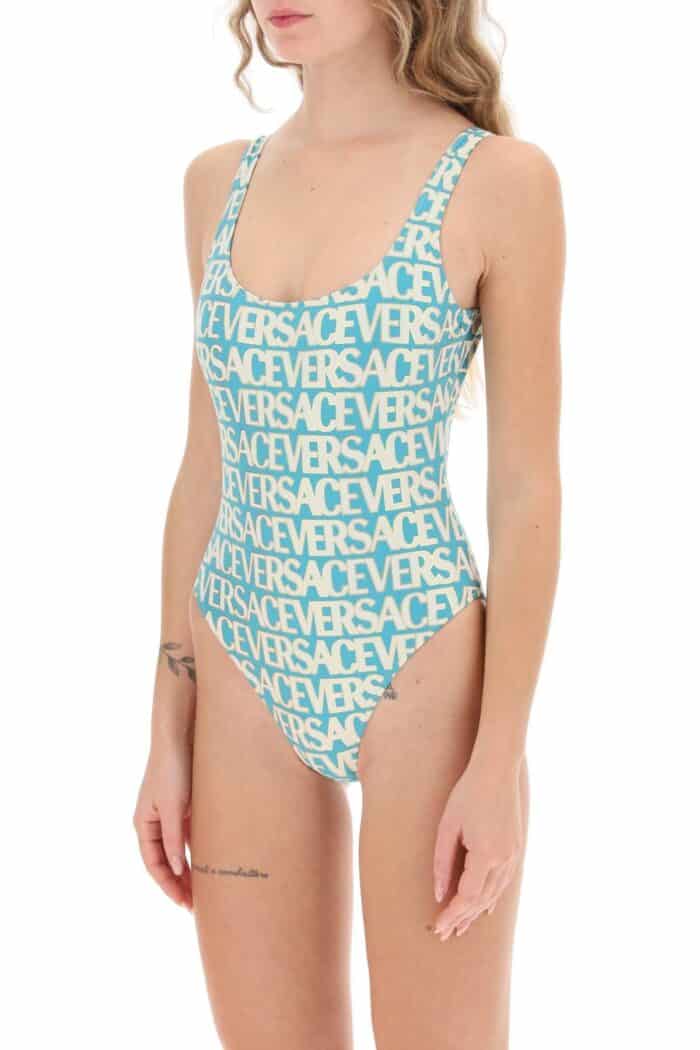 Versace Versace Allover One-piece Swimwear