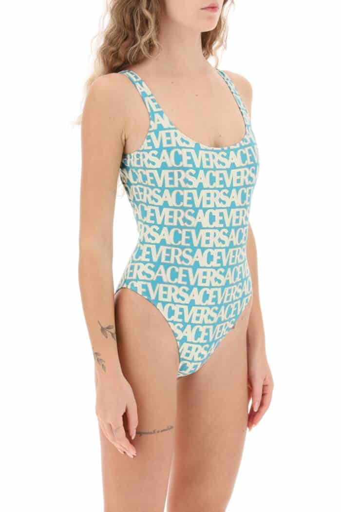 Versace Versace Allover One-piece Swimwear