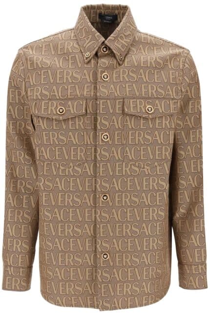 Versace Versace Allover Overshirt Jacket