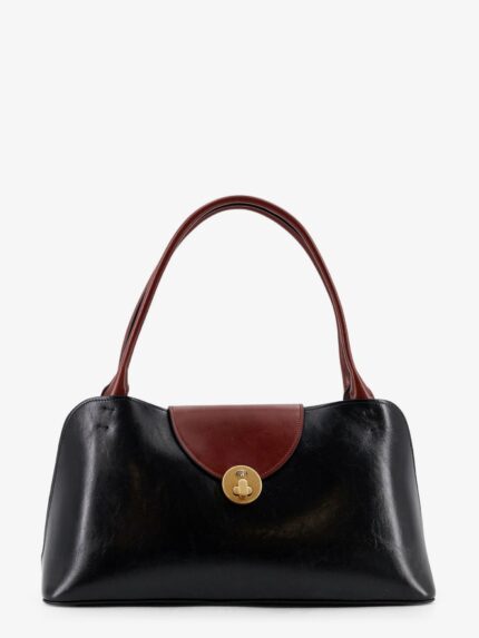 Versace Vivian Leather Shoulder Bag