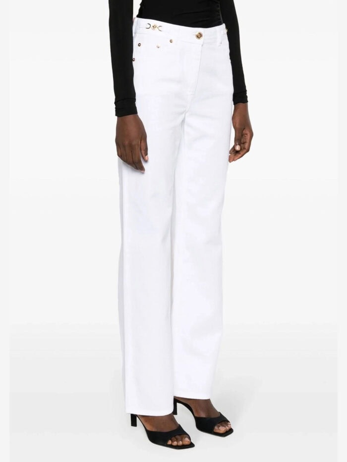 Versace White cotton jeans
