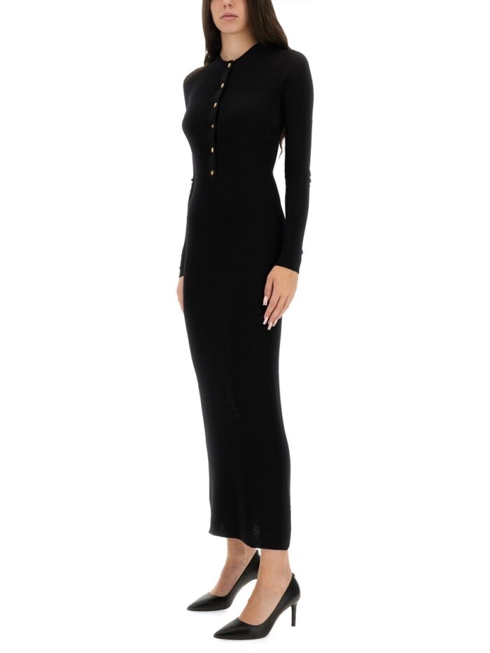 Versace WOOL DRESS WITH BUTTONS