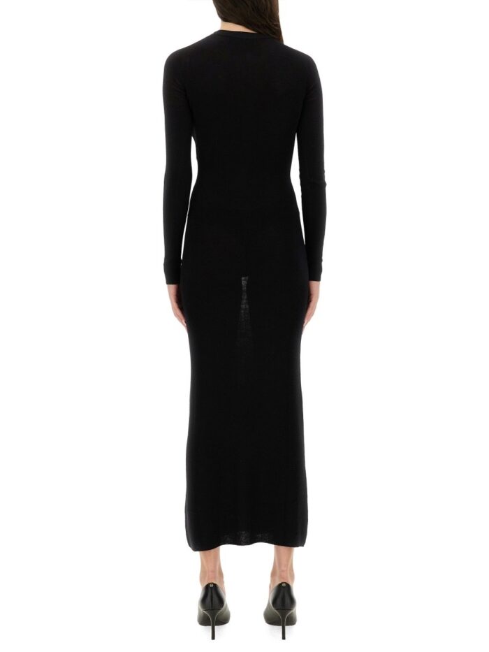 Versace WOOL DRESS WITH BUTTONS