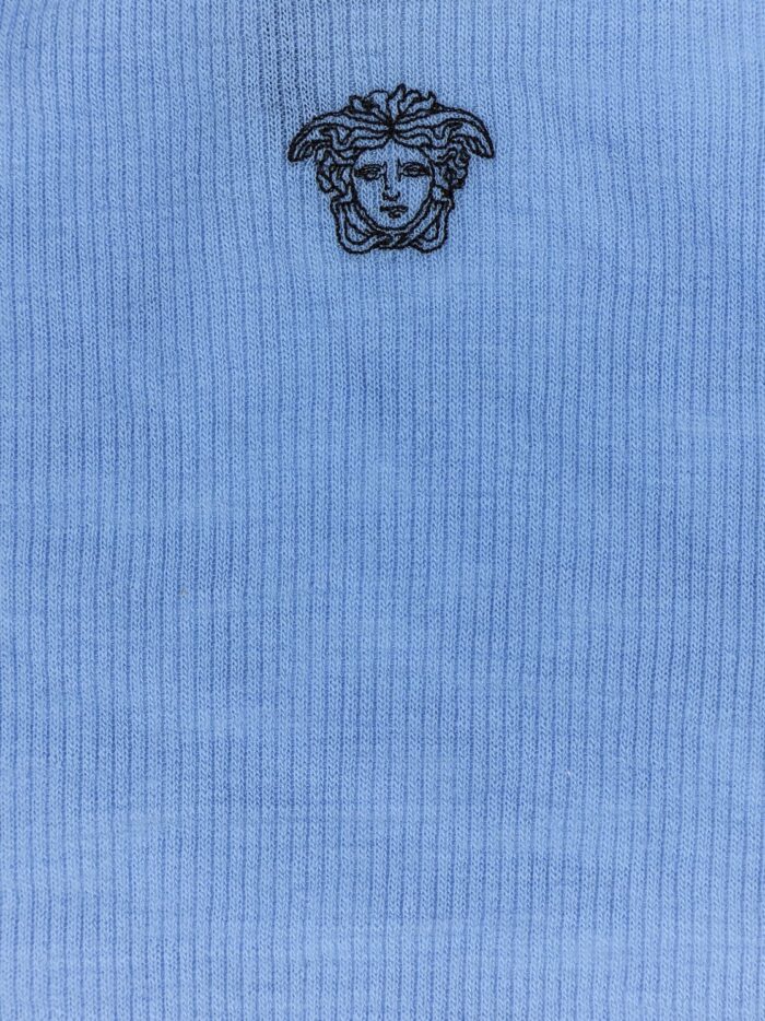 Versace Wool Tank Top With Back Logo