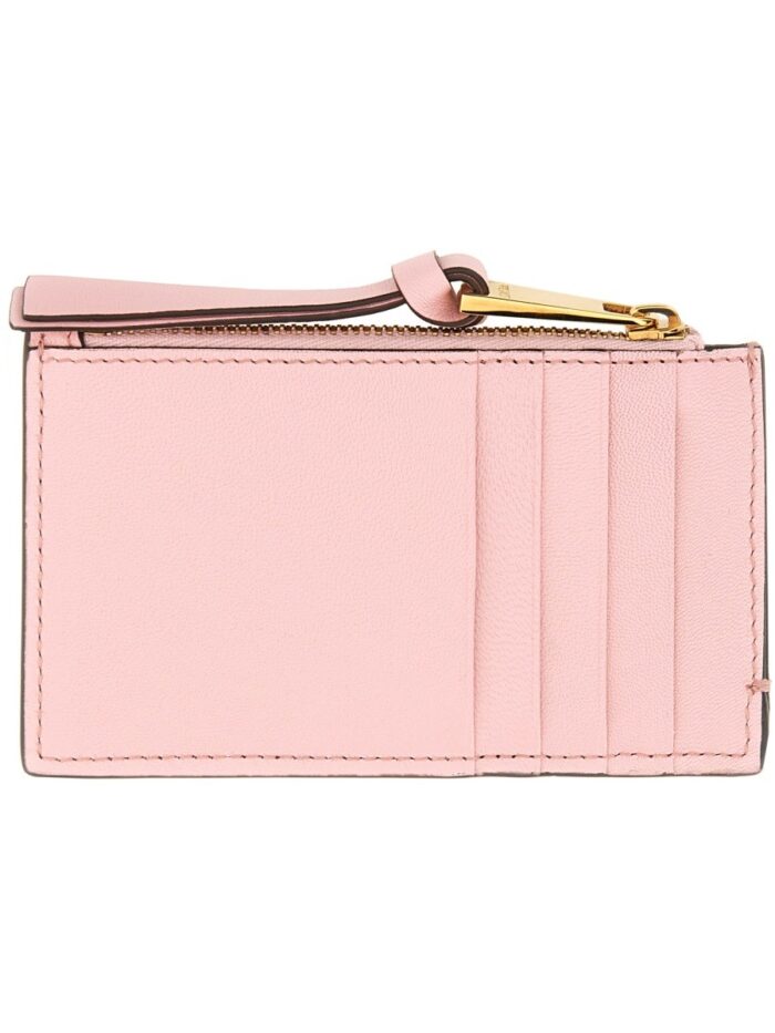 Versace ZIPPERED CARD HOLDER