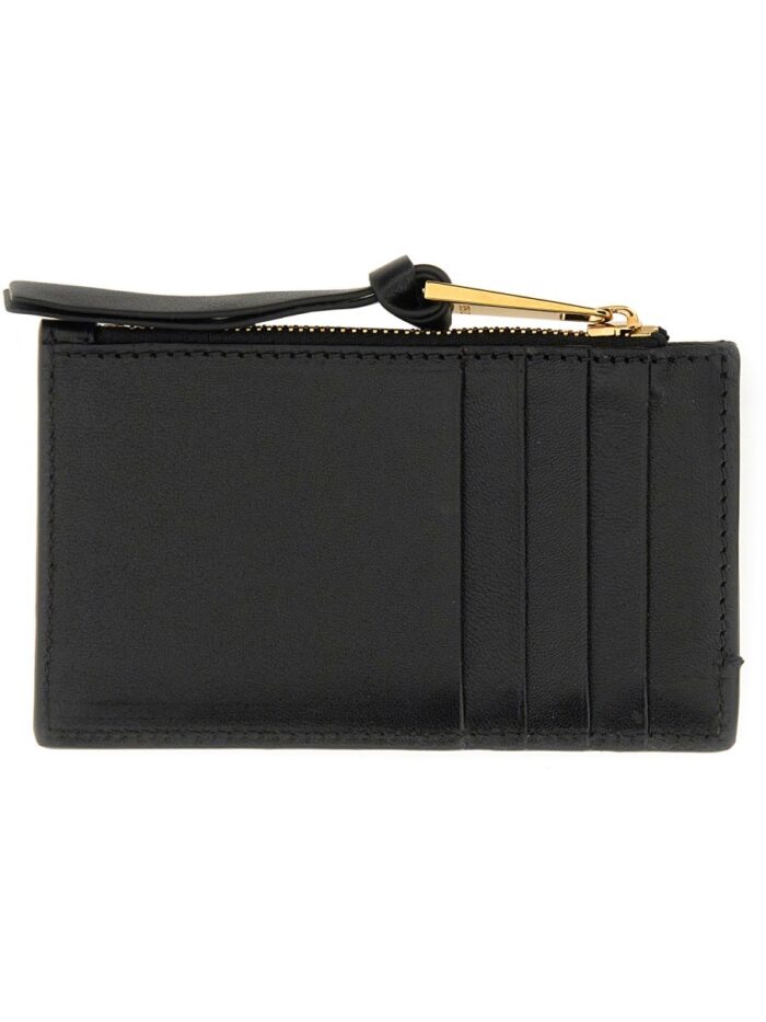 Versace ZIPPERED CARD HOLDER