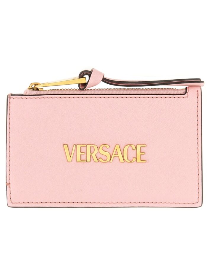 Versace ZIPPERED CARD HOLDER