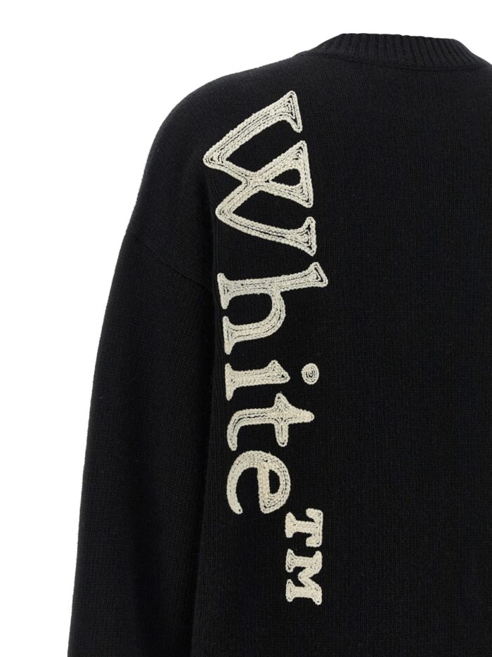 Off-white 'Vertical Bookish' Sweater