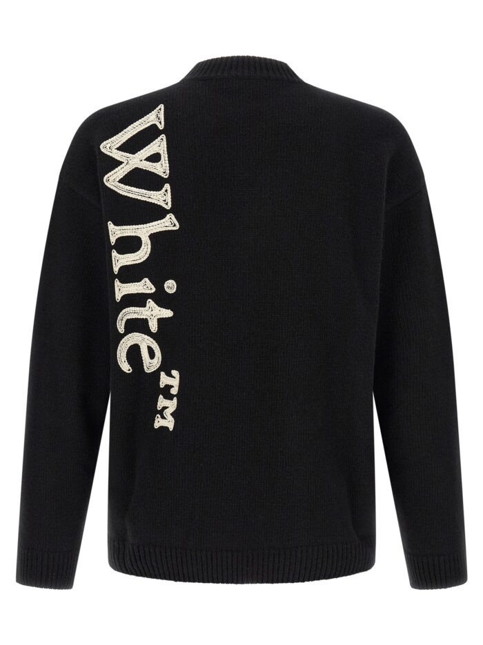 Off-white 'Vertical Bookish' Sweater