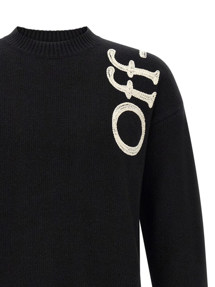 Off-white 'Vertical Bookish' Sweater
