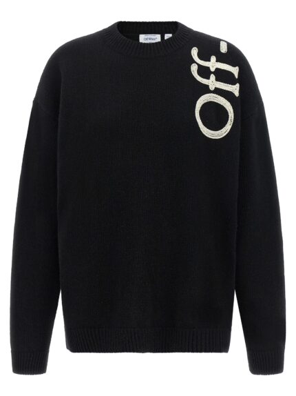 Off-white 'Vertical Bookish' Sweater