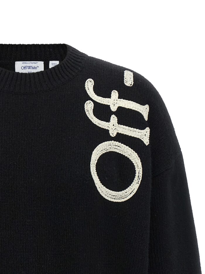 Off-white 'Vertical Bookish' Sweater