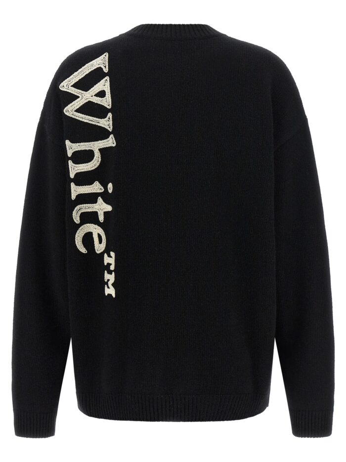 Off-white 'Vertical Bookish' Sweater