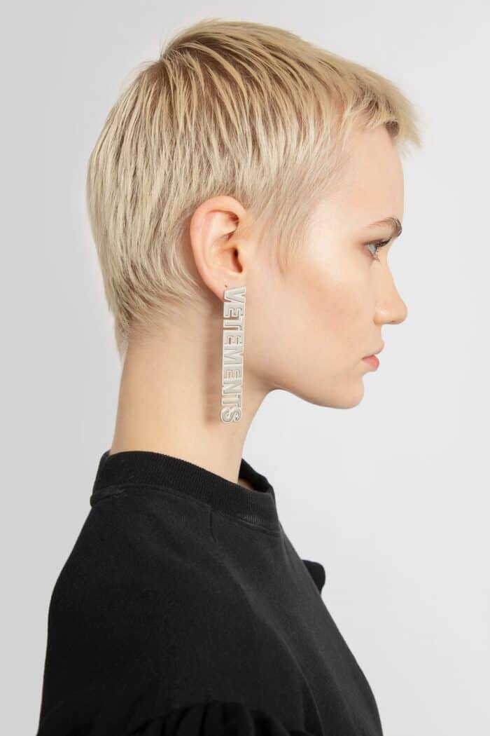 VETEMENTS Logo Earrings