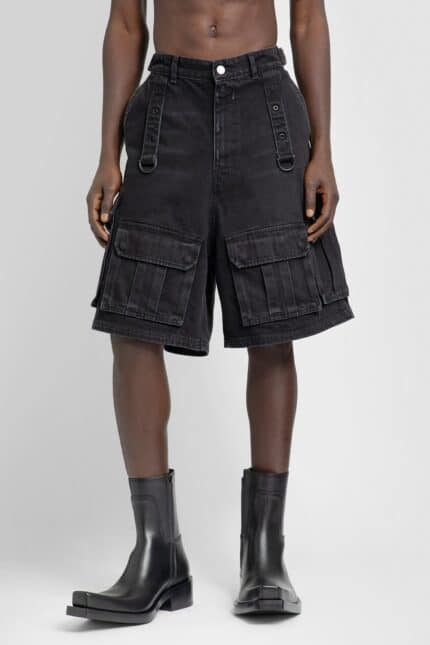 VETEMENTS Multipocket Cargo Denim Shorts