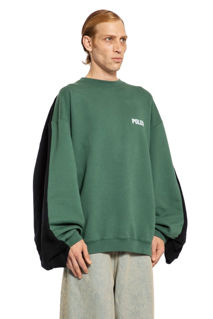 VETEMENTS Polizei Double Sweatshirt