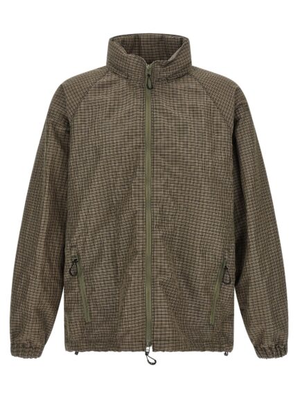 COMME DES GAR?ONS HOMME Vichy Windbreaker
