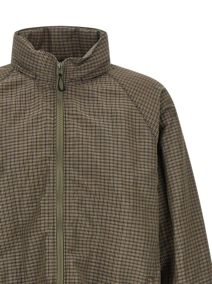 COMME DES GAR?ONS HOMME Vichy Windbreaker