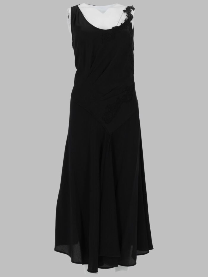 Victoria Beckham ABITO CON INSERTI IN PIZZO