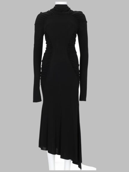 Victoria Beckham ABITO MIDI A COLLO ALTO