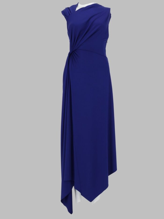Victoria Beckham ABITO MIDI ASIMMETRICO
