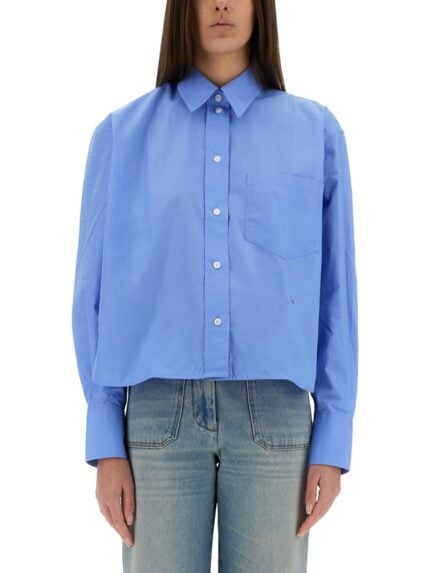 Victoria Beckham CAMICIA "CROPPED"