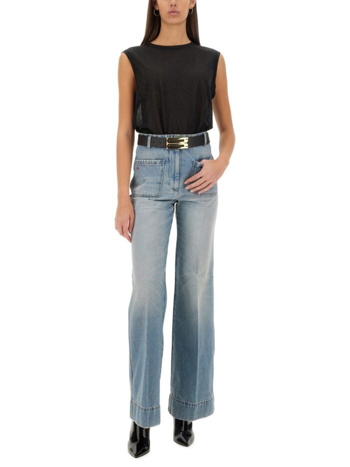 Victoria Beckham COTTON TOPS.