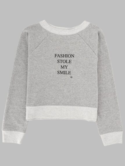 Victoria Beckham FELPA CON STAMPA